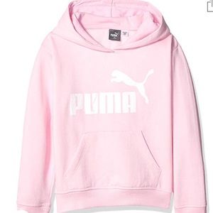 Puma M(8-10) pale Pink with white sparkles girls